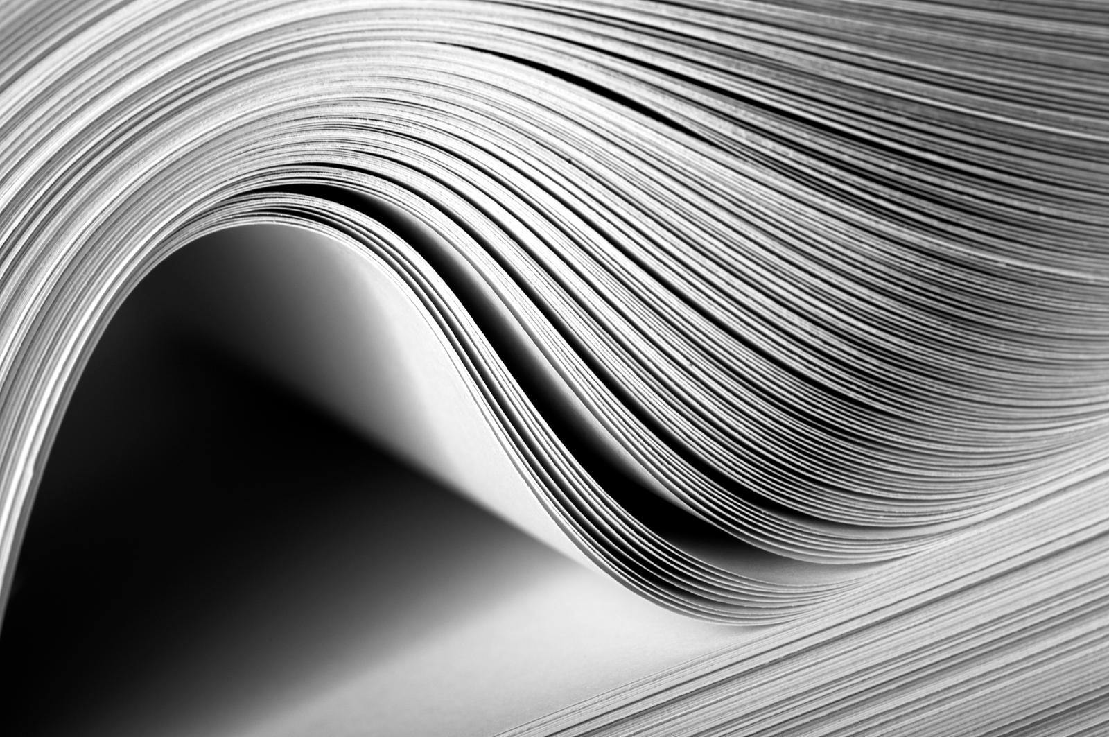 Layers of sheet metal bending together